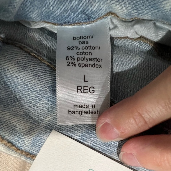 New NWT Maurice’s vintage jeggings Jeans L large R regular high rise distressed - Picture 9 of 13